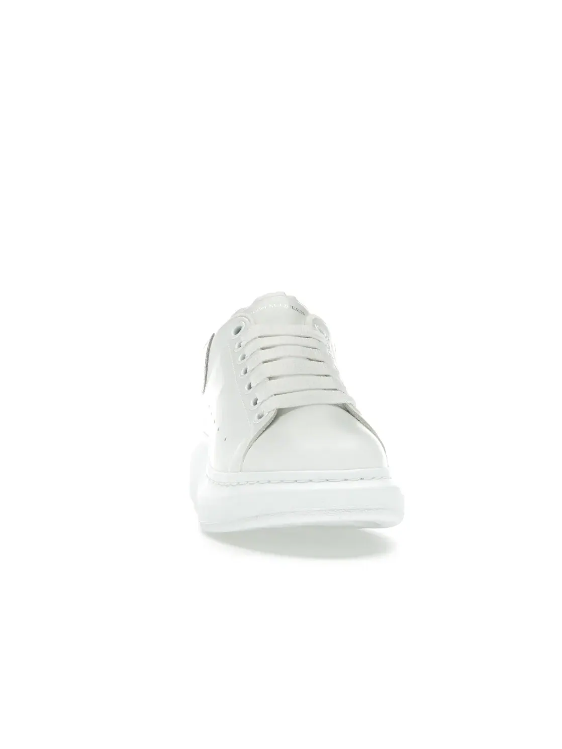 Женские кроссовки Alexander McQueen Oversized — изображение 2 из 4, белый/серебристый