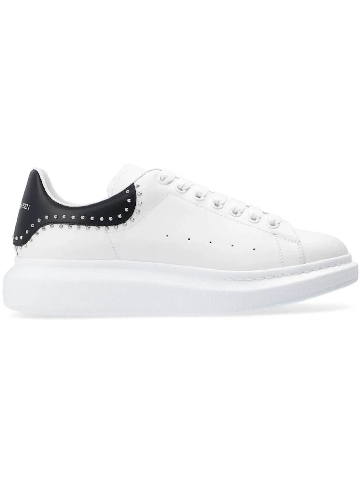 Мужские кроссовки Oversized Alexander McQueen — изображение 1 из 1, белый/черный