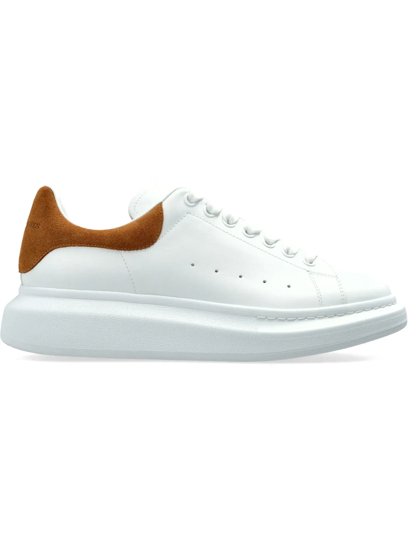 Мужские кроссовки Oversized Alexander McQueen — изображение 1 из 1, белый/бежевый