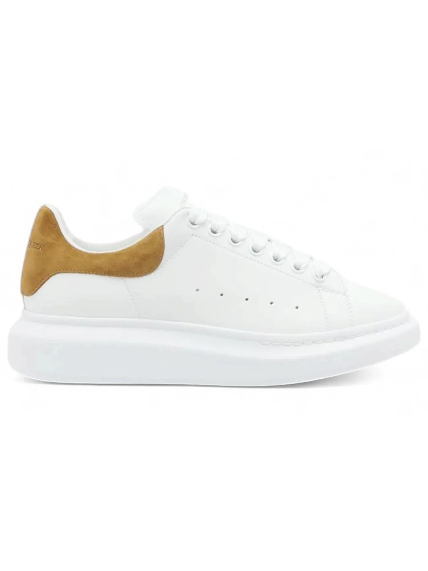 Женские кроссовки Oversized Alexander McQueen — изображение 1 из 1, белый/бежевый