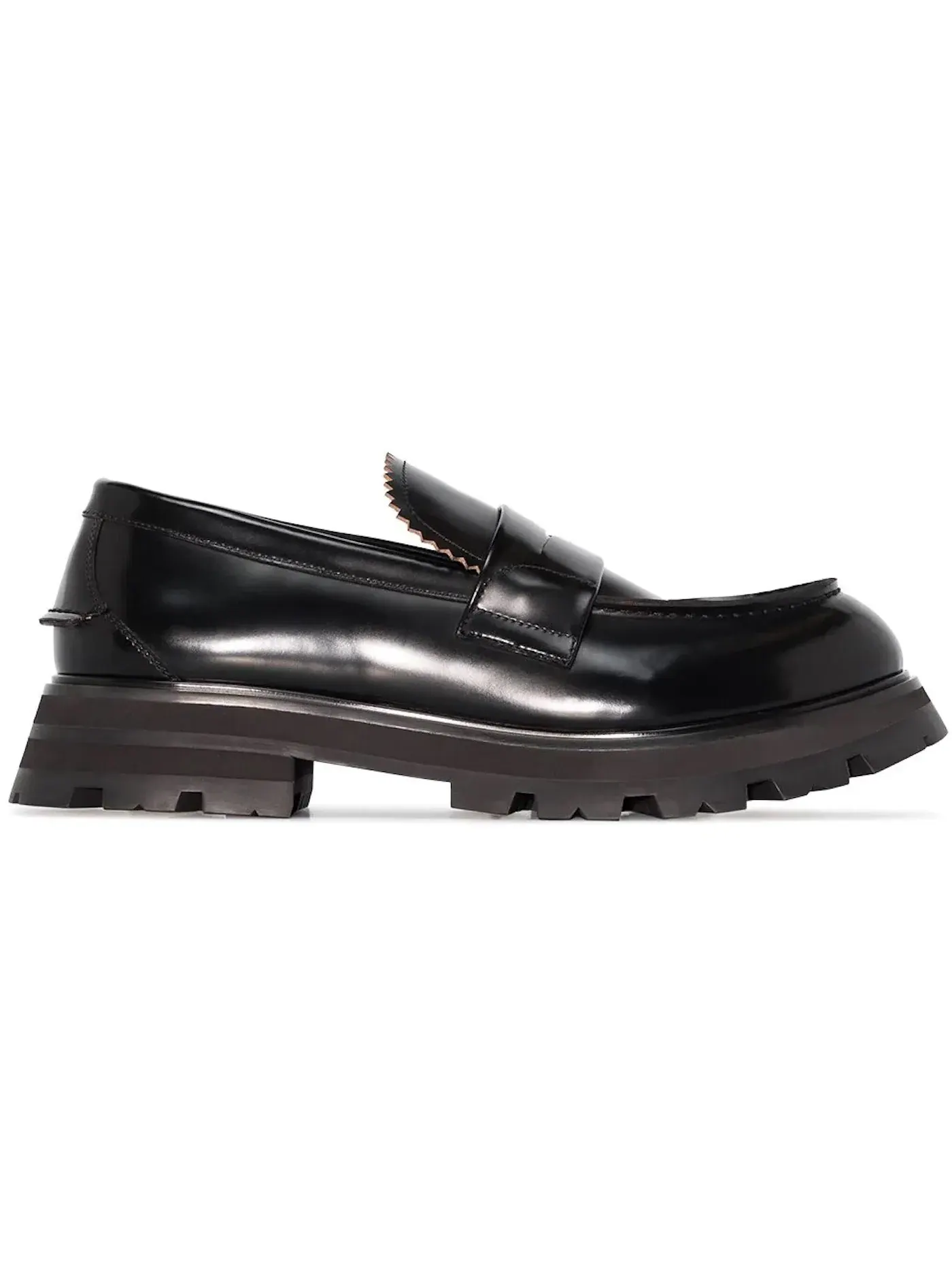 Мужские лоферы Alexander McQueen — изображение 1 из 1, черный