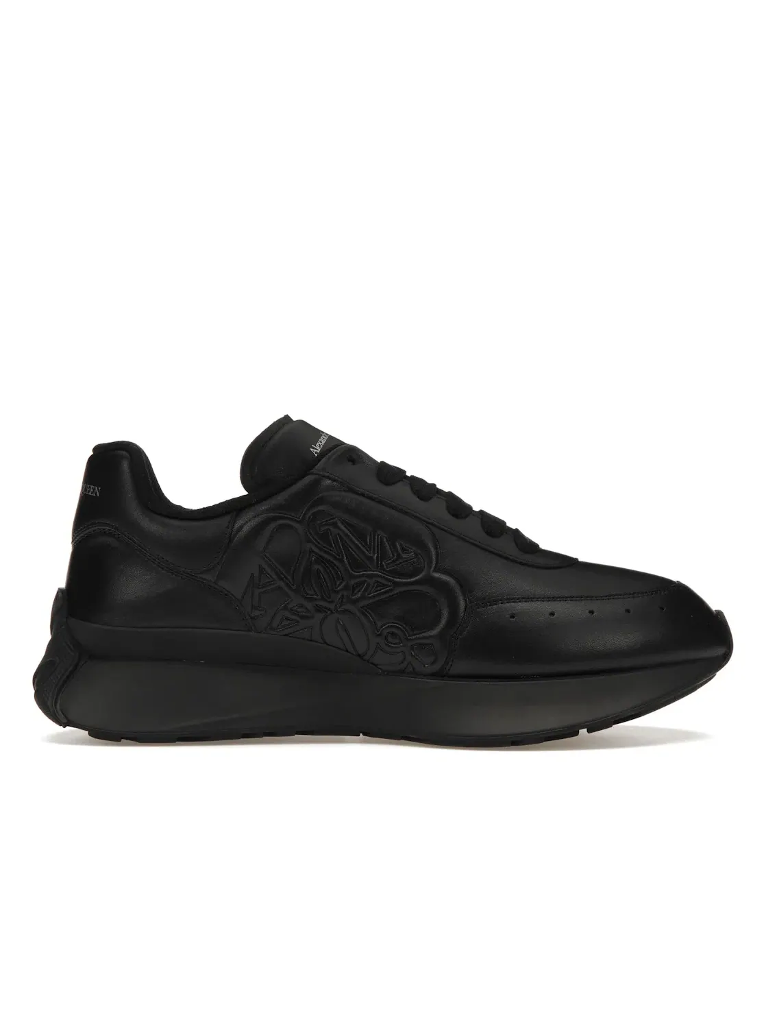 Мужские кроссовки с принтом Alexander McQueen Sprint Runner Alexander McQueen — изображение 1 из 4, черный