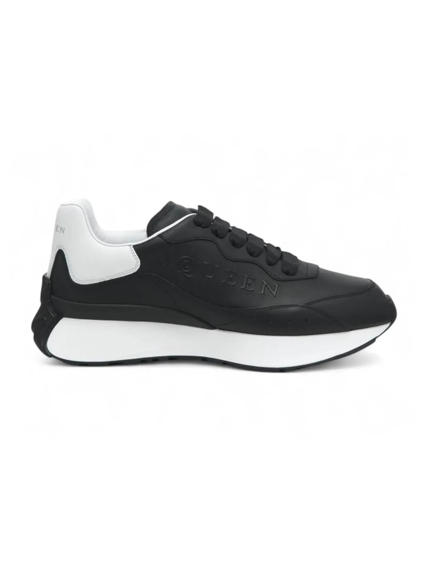 Мужские кроссовки с контрастной подошвой Alexander McQueen Sprint Runner — изображение 1 из 1, черный