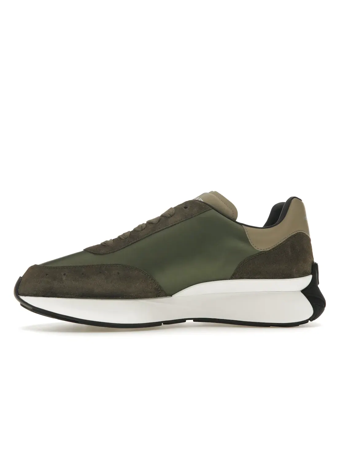 Мужские кроссовки с принтом Alexander McQueen Sprint Runner Alexander McQueen — изображение 3 из 4, хаки