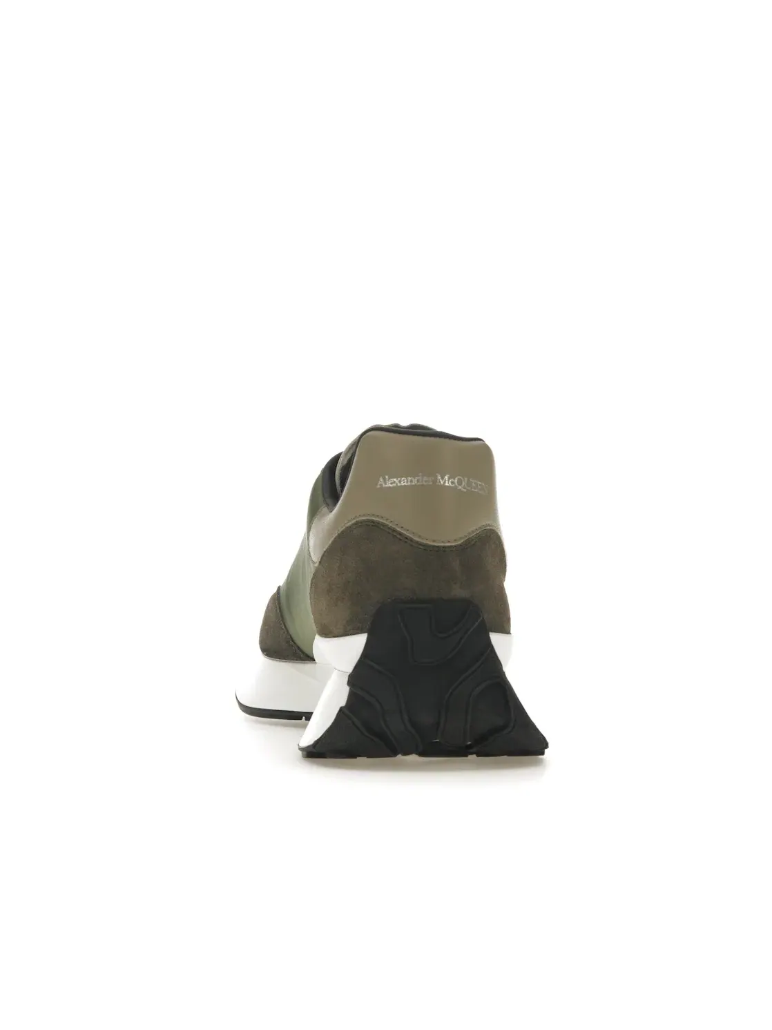 Мужские кроссовки с принтом Alexander McQueen Sprint Runner Alexander McQueen — изображение 4 из 4, хаки