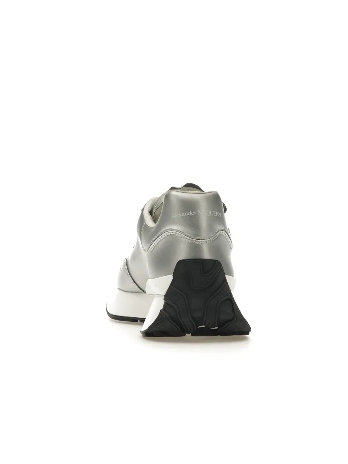 Женские кроссовки с оригинальным дизайном Alexander McQueen Sprint Runner Silver Alexander McQueen — изображение 4 из 4