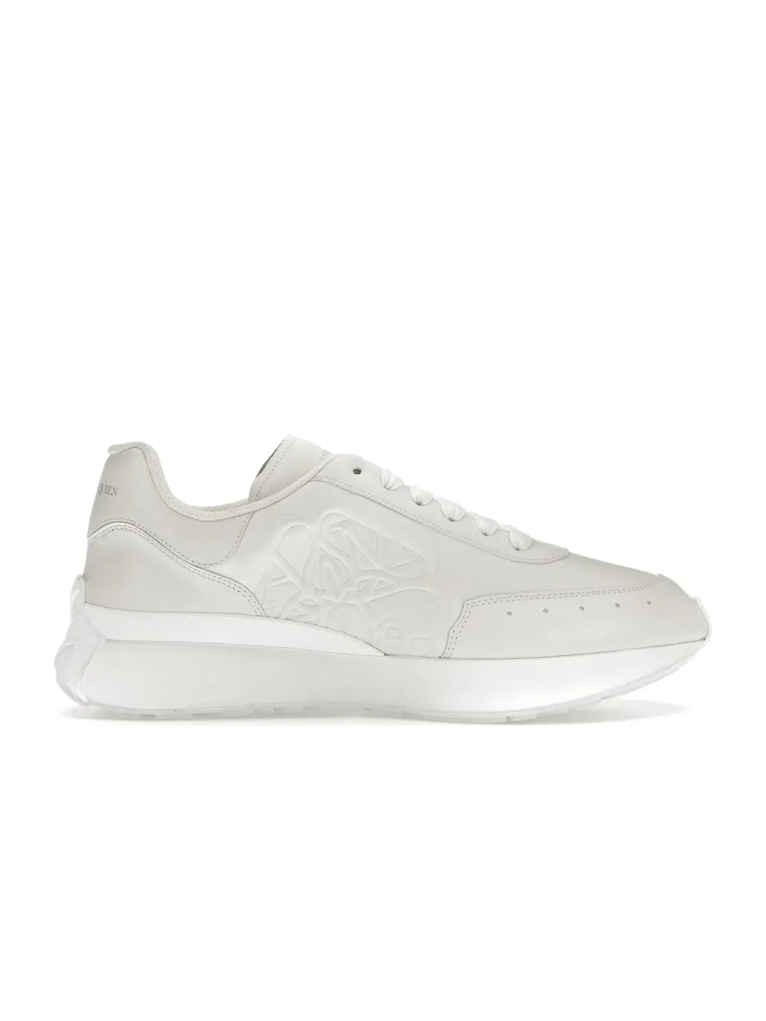 Мужские кроссовки с массивной подошвой Alexander McQueen Sprint Runner — изображение 1 из 4, белый/белый/белый