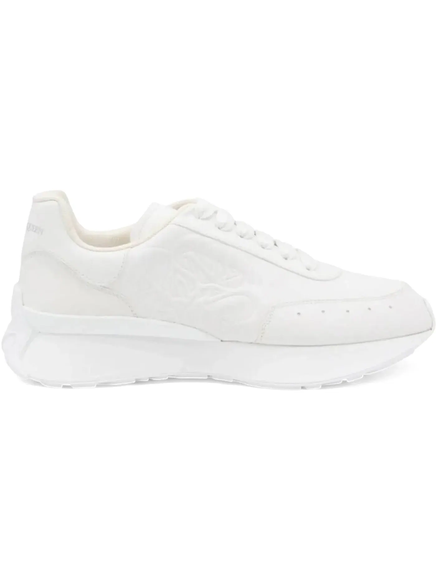 Мужские кроссовки с принтом Alexander McQueen Sprint Runner Alexander McQueen — изображение 1 из 1, белый