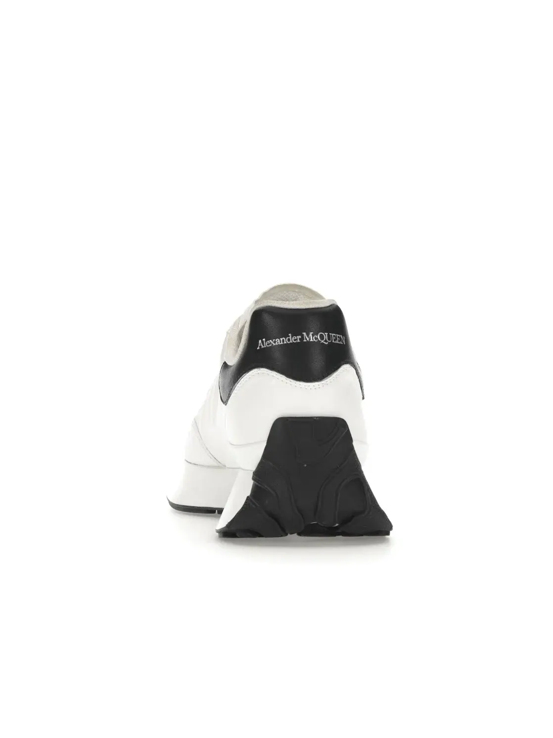 Мужские кроссовки Sprint Runner Alexander McQueen — изображение 4 из 4, белый/черный