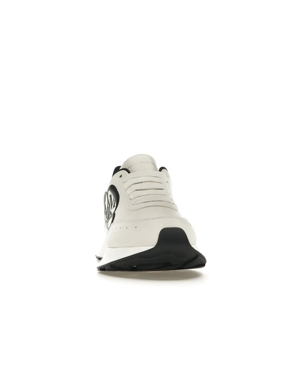Мужские кроссовки с контрастным дизайном Alexander McQueen Sprint Runner Alexander McQueen — изображение 2 из 4, белый/черный