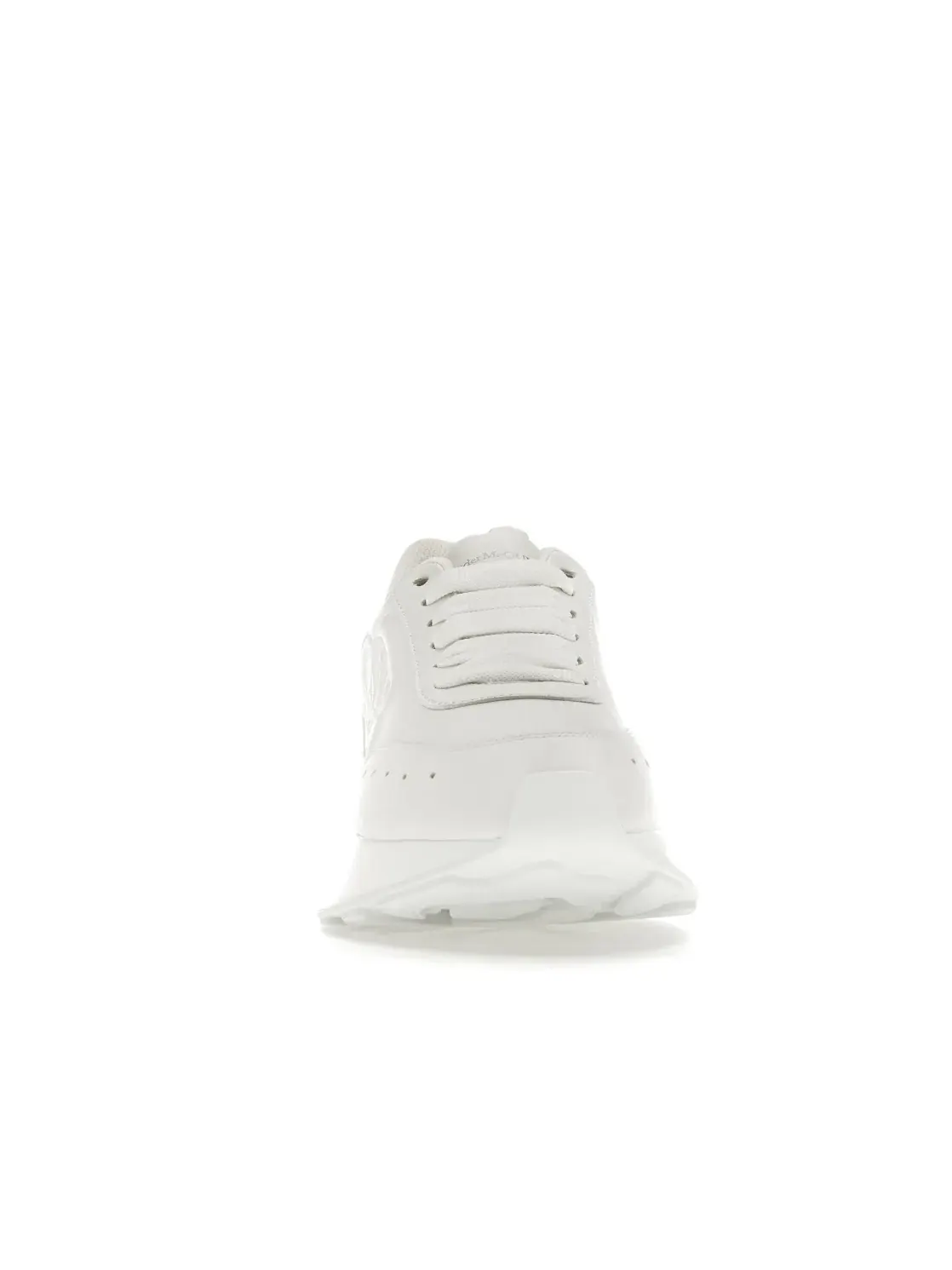 Женские кроссовки с плоской подошвой Alexander McQueen Sprint Runner Alexander McQueen — изображение 2 из 4, белый/белый