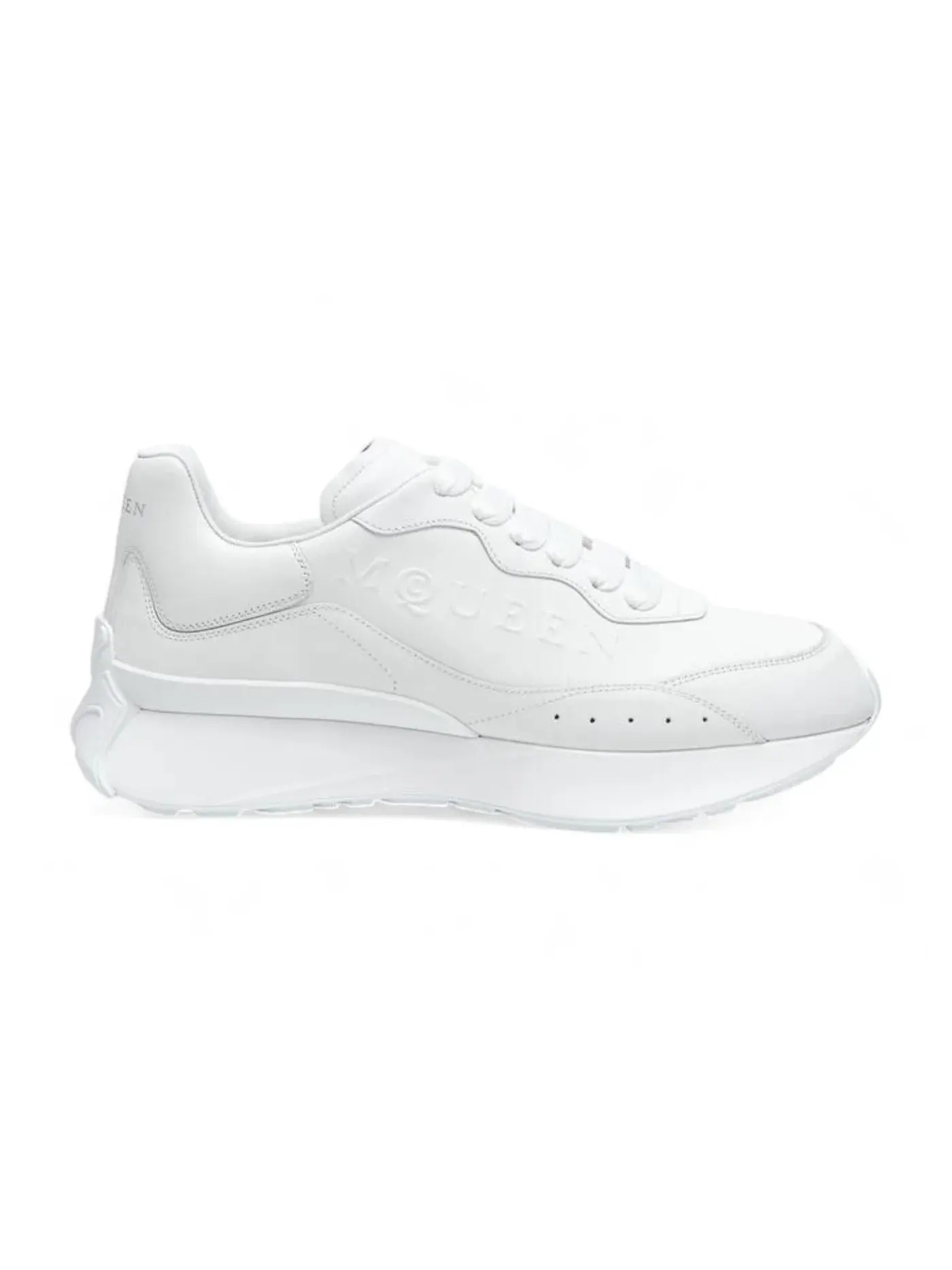 Женские кроссовки с платформой Alexander McQueen Sprint Runner Alexander McQueen — изображение 1 из 1, белый