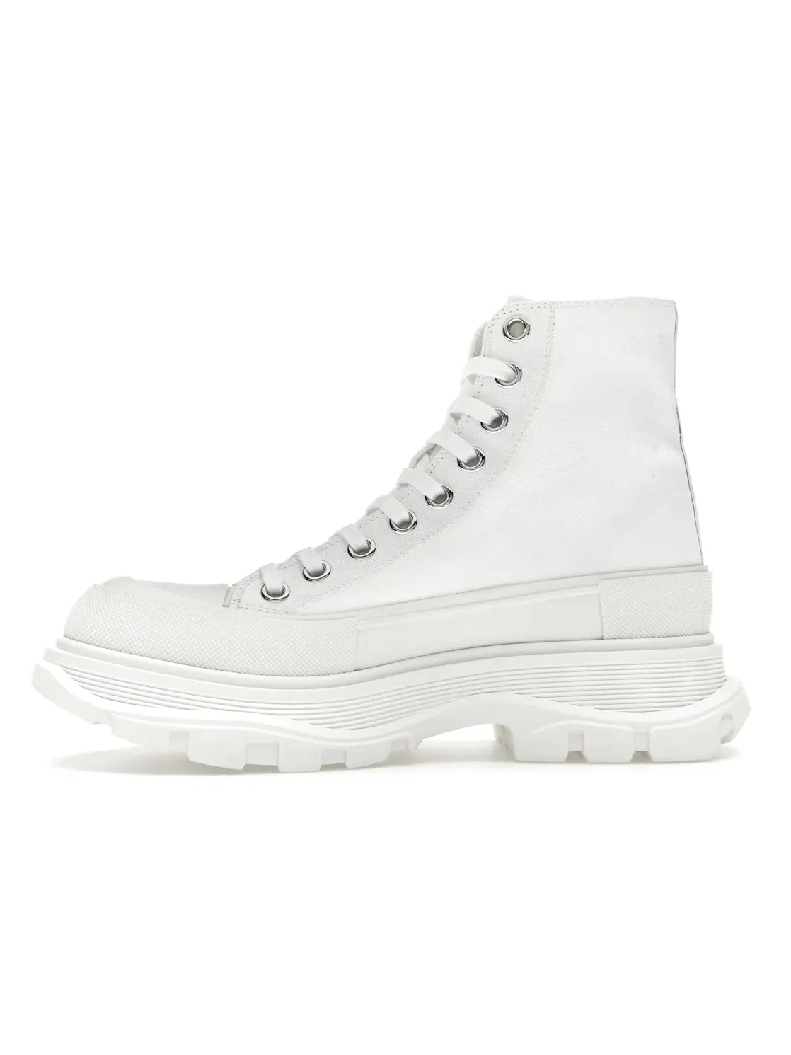 Женские ботинки Tread Slick Boot Alexander McQueen — изображение 3 из 4, белый белый