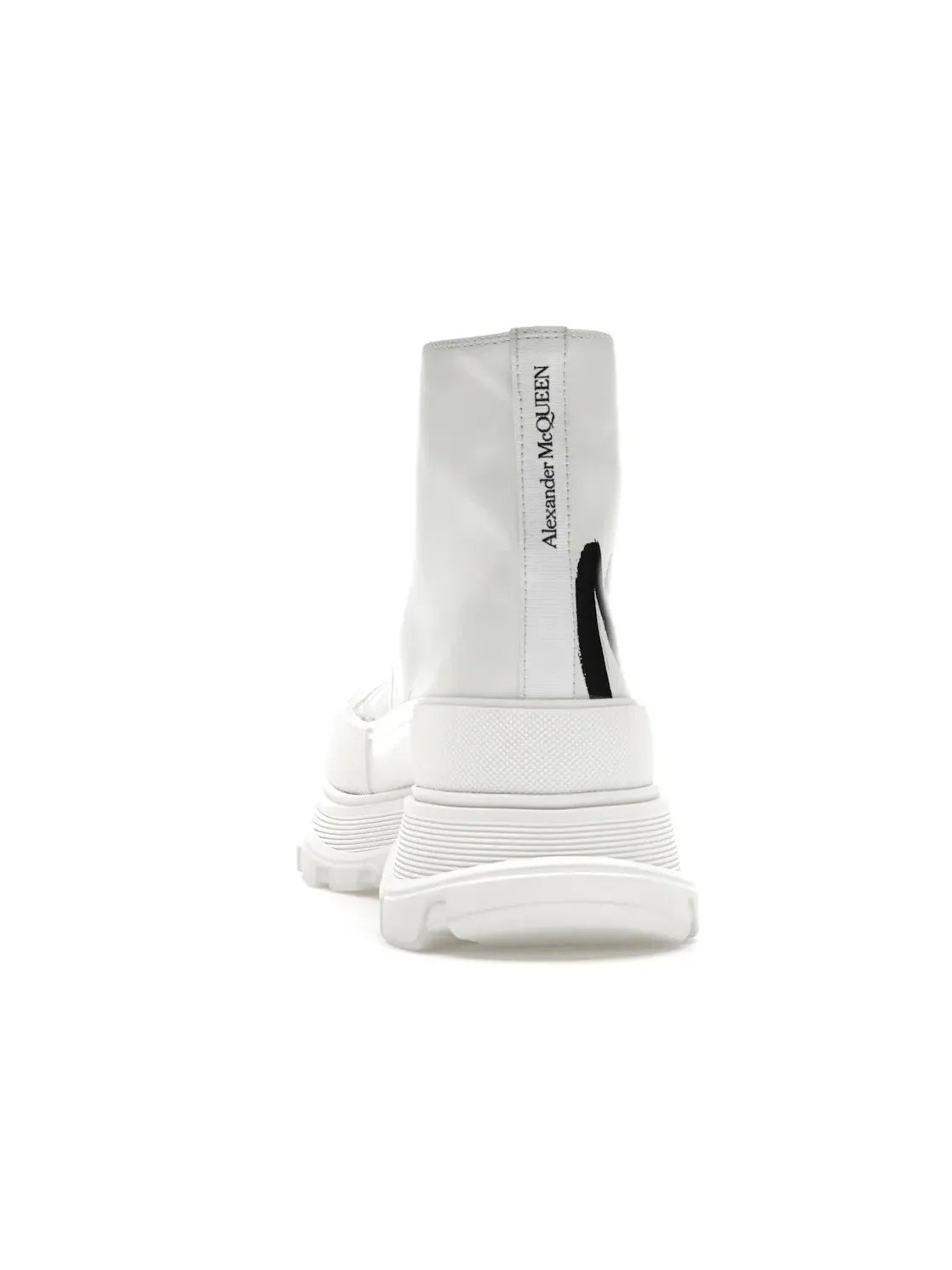 Мужские ботинки с принтом Alexander McQueen Tread Slick Boot — изображение 4 из 4, белый