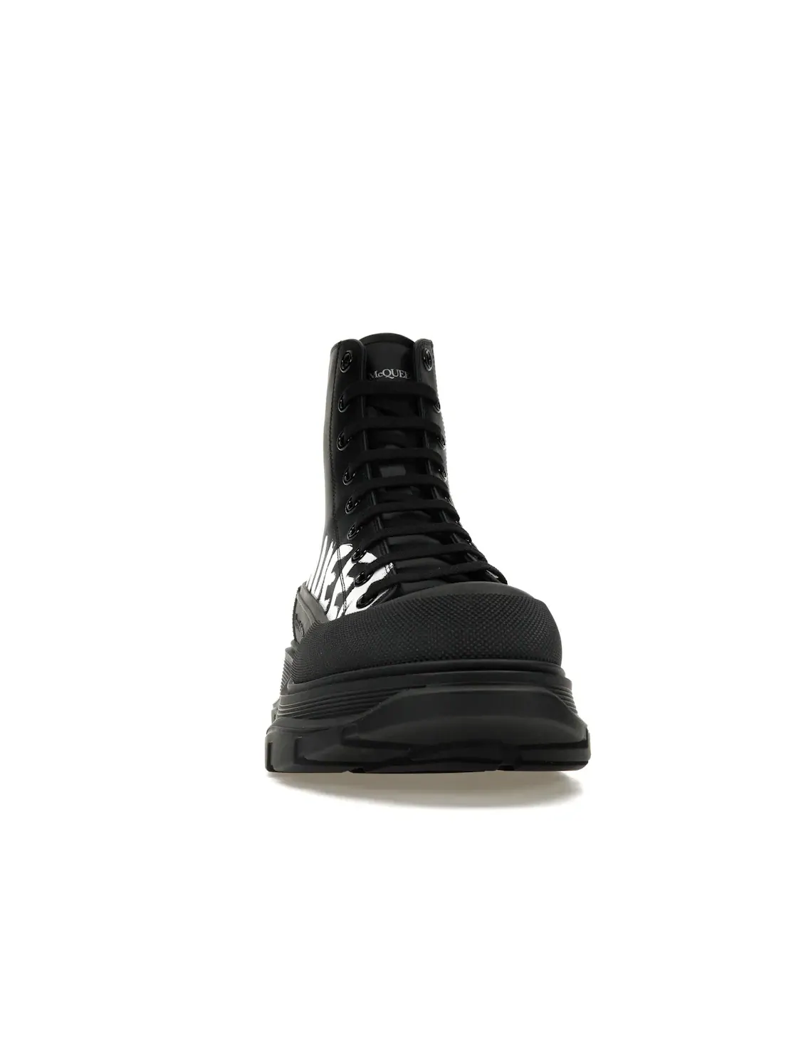 Мужские ботинки Tread Slick Boot Alexander McQueen — изображение 2 из 4, черный/белый