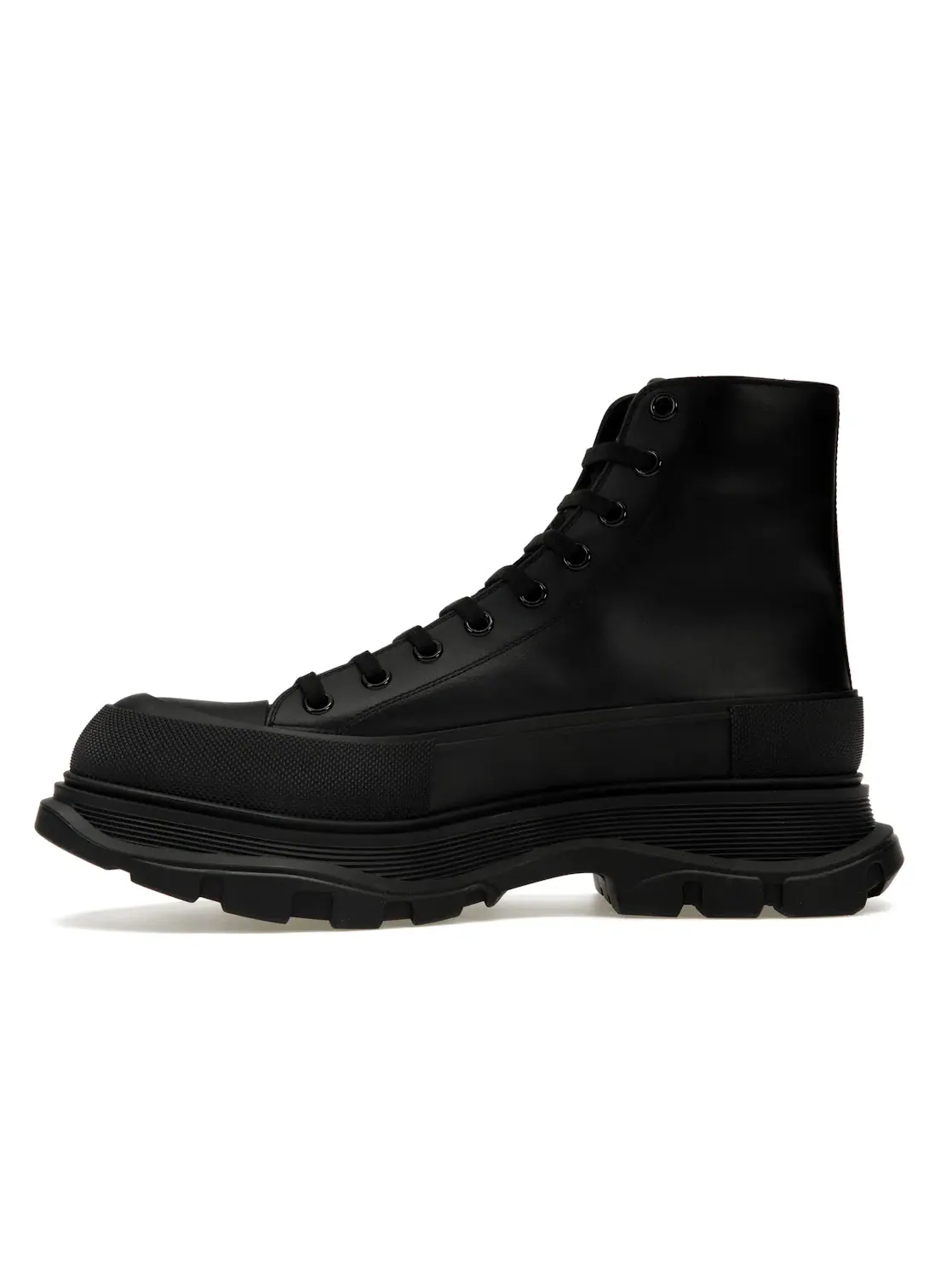 Мужские ботинки Tread Slick Boot Alexander McQueen — изображение 3 из 4, черный/белый