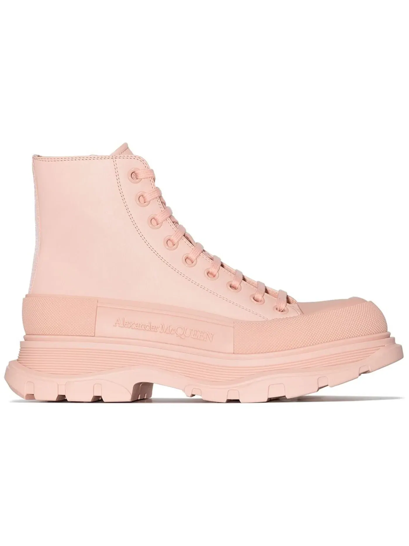 Женские ботинки Tread Slick Boot Alexander McQueen — изображение 1 из 1, розовый/розовый