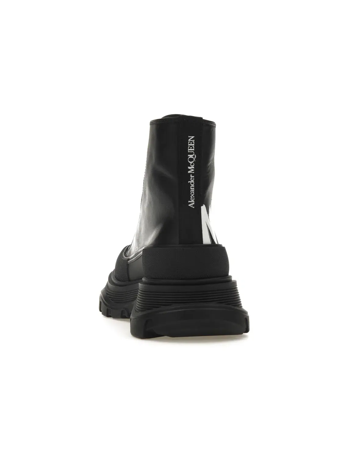 Женские ботинки с принтом Tread Slick Boot Alexander McQueen — изображение 4 из 4, черный/белый