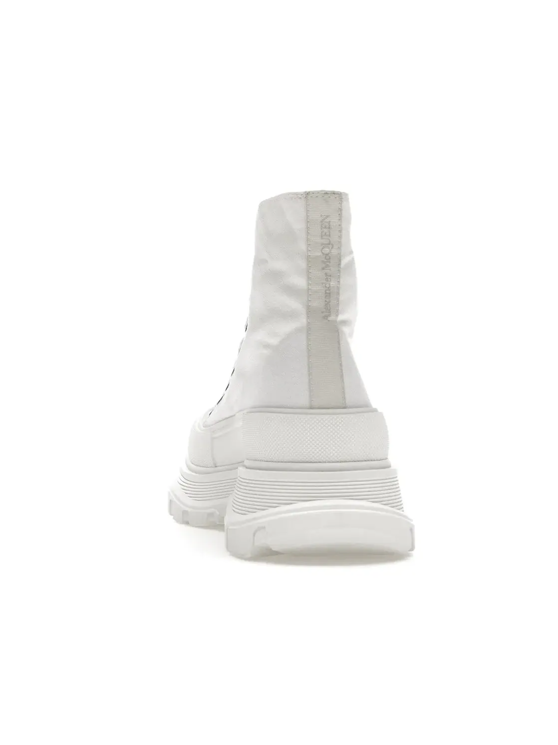 Мужские ботинки на шнуровке Alexander McQueen Tread Slick Boot — изображение 4 из 4, белый белый белый