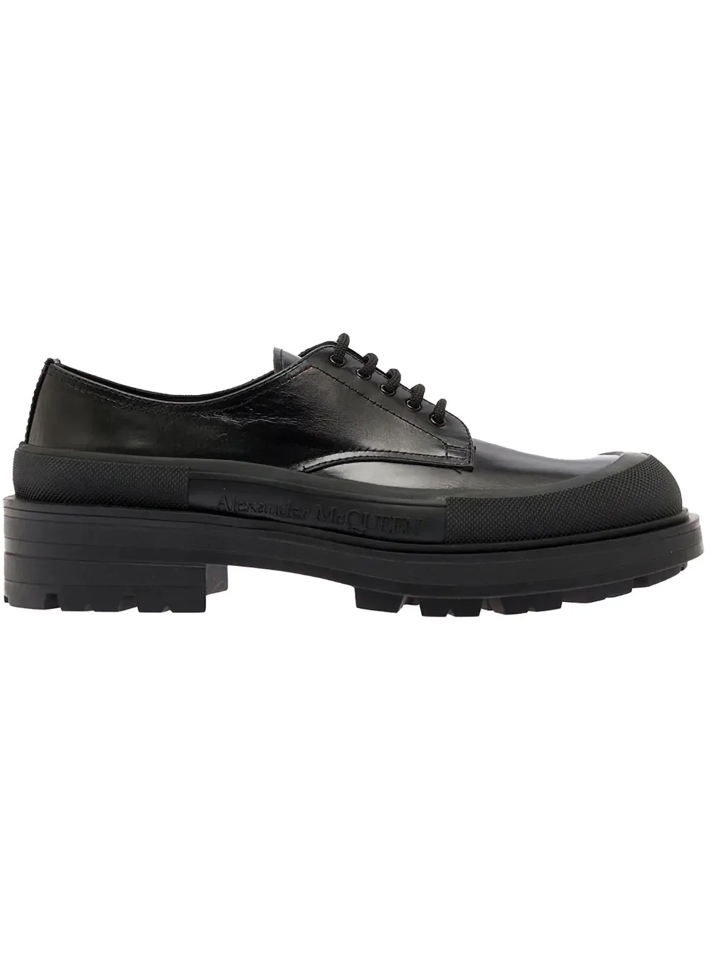 Мужские кроссовки Tread Slick Derbys Alexander McQueen — изображение 1 из 1, черный