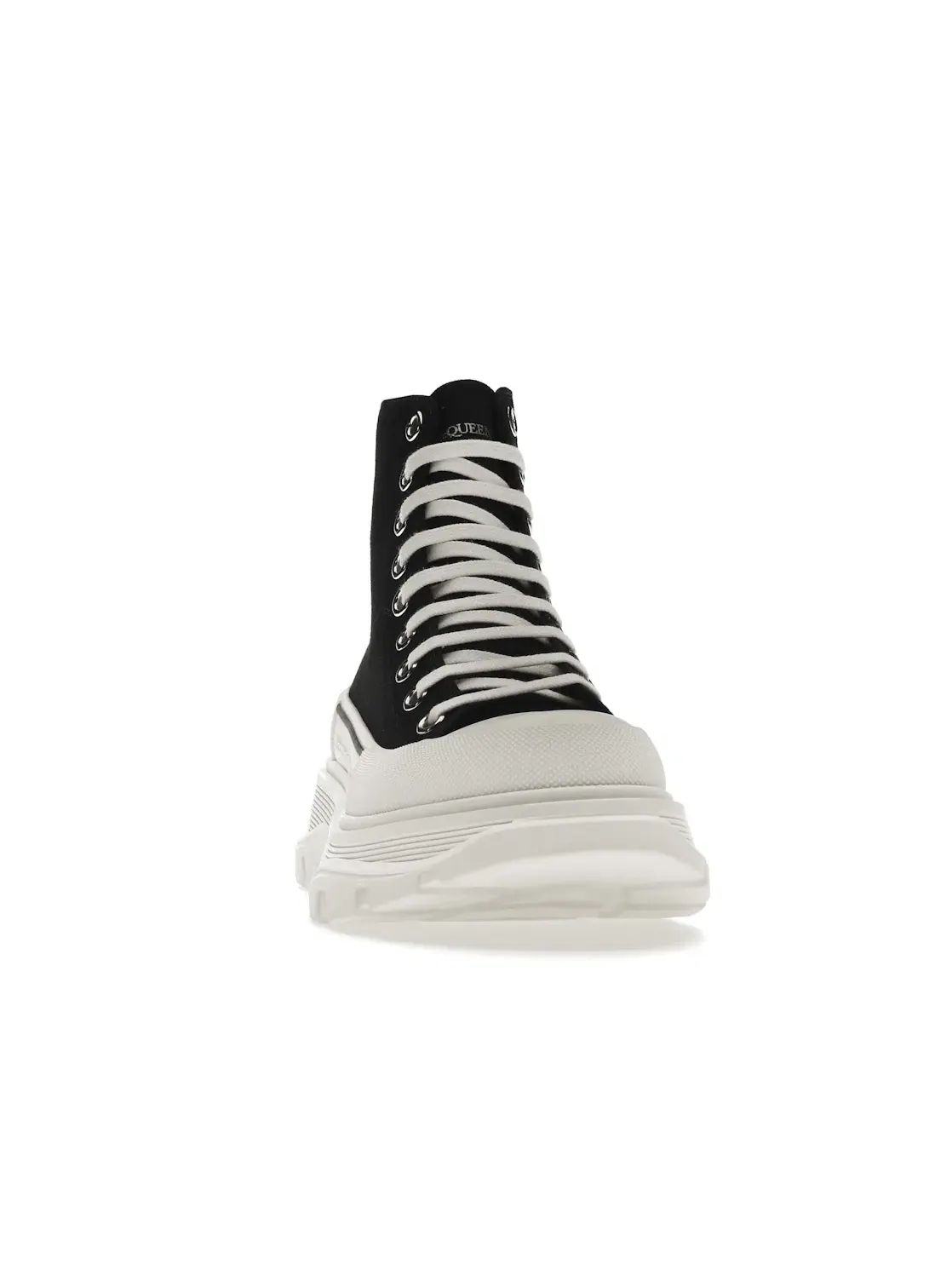 Мужские ботинки с увеличенной подошвой Alexander McQueen Tread Slick Lace Up Boot — изображение 2 из 4, белый