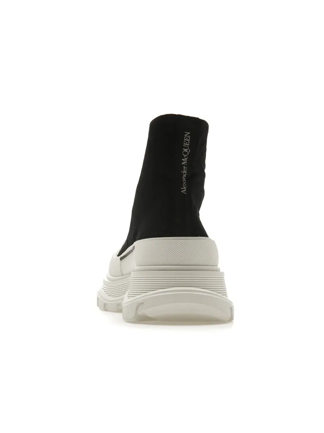 Женские ботинки на шнуровке Tread Slick Lace Up Boot Alexander McQueen — изображение 4 из 4, черный/белый