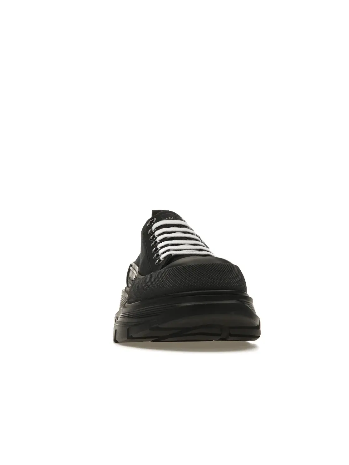 Мужские кроссовки с низким верхом Alexander McQueen Tread Slick Low Lace Up — изображение 2 из 4, черный/черный/черный
