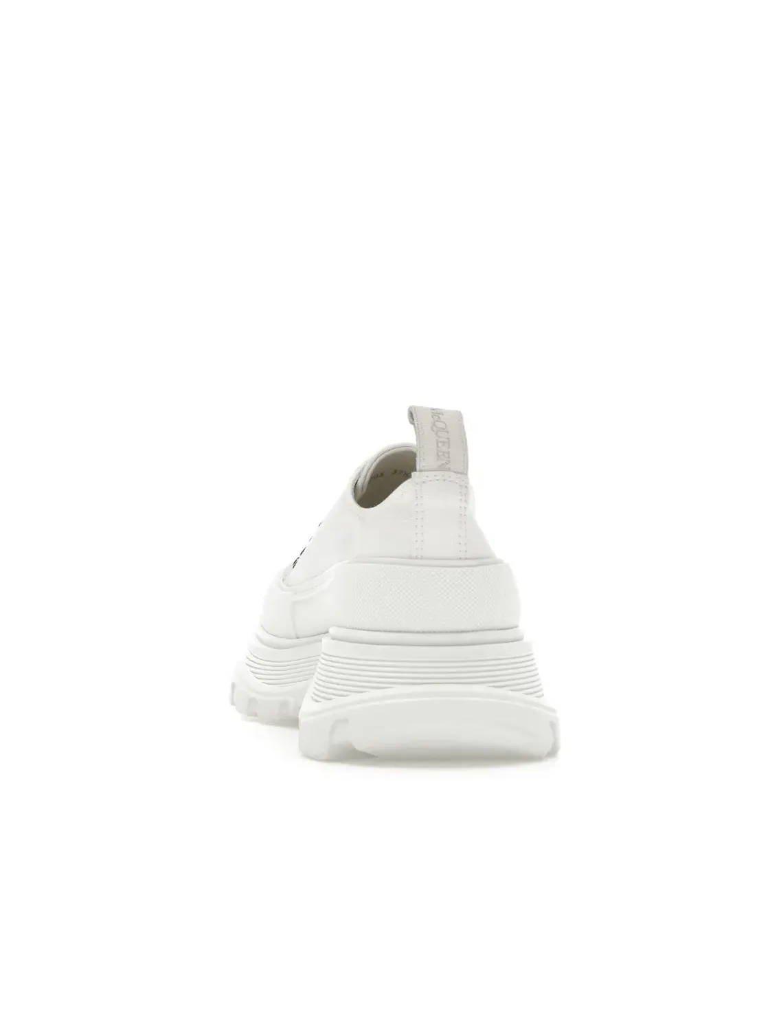 Женские кроссовки с низкой шнуровкой Alexander McQueen Tread Slick Low Lace Up — изображение 4 из 4, белый/белый