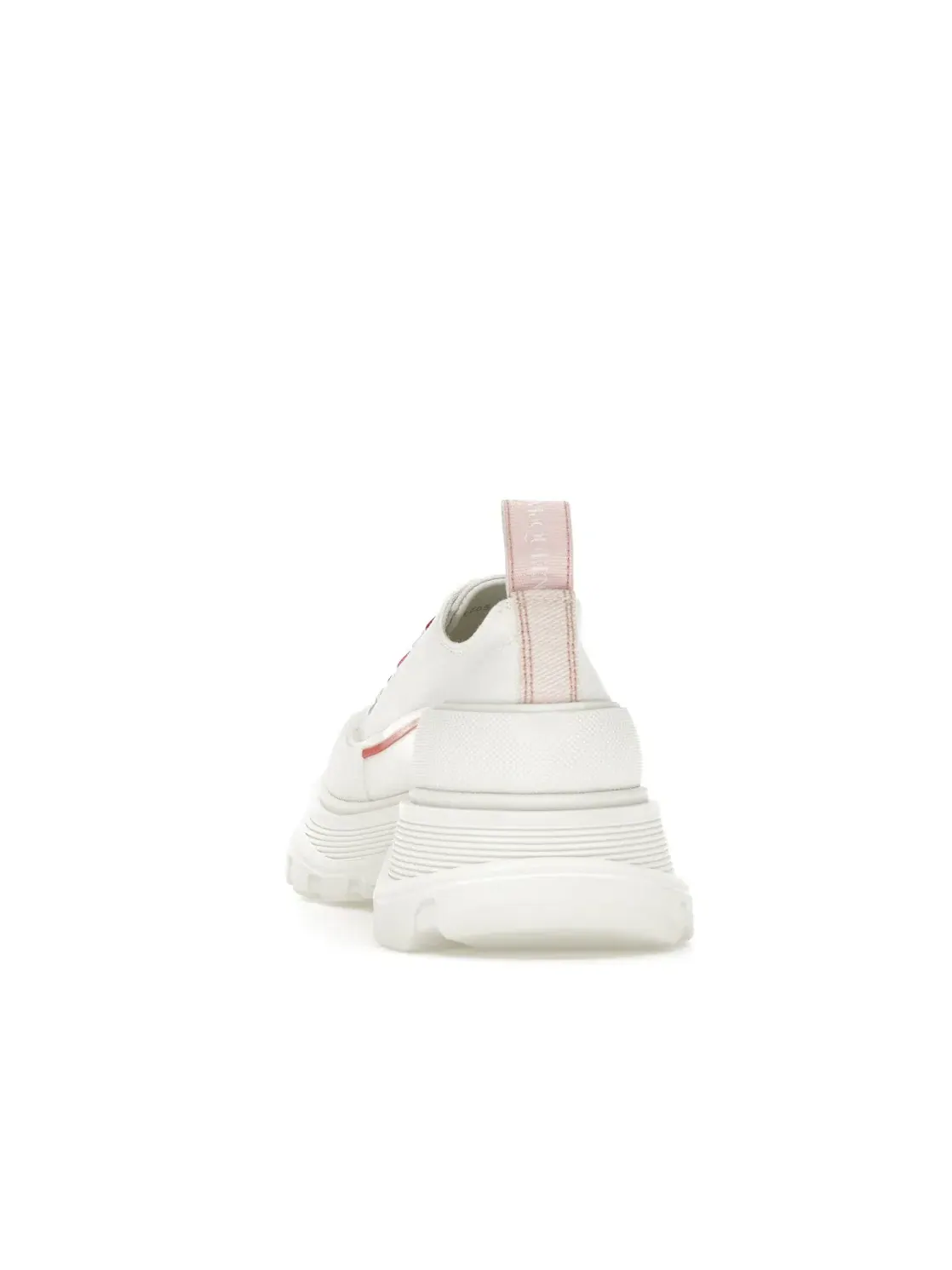 Женские кроссовки с низким верхом Alexander McQueen Tread Slick Low Lace Up — изображение 4 из 4, белый мульти