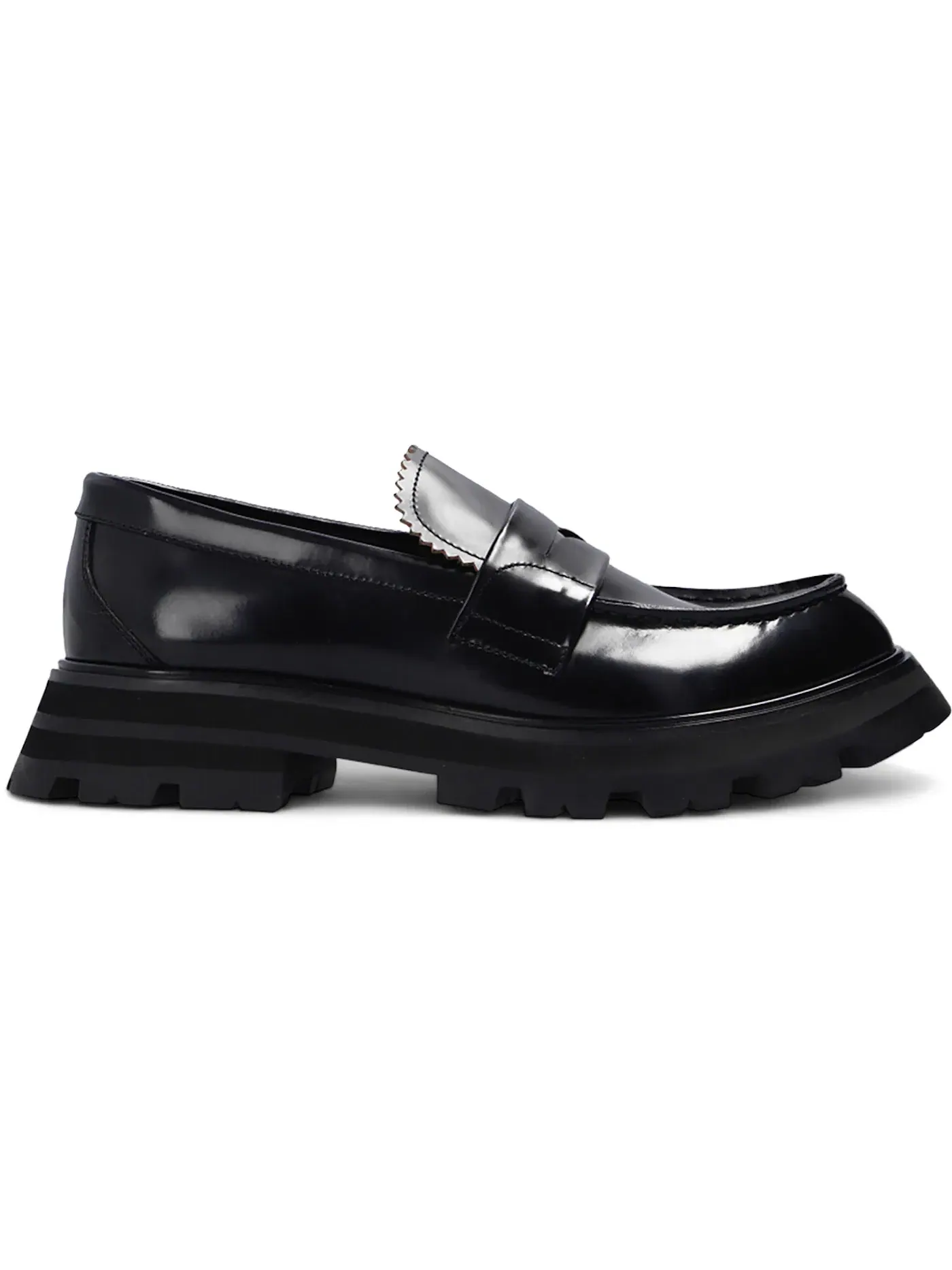Женские лоферы Wander Loafer Alexander McQueen — изображение 1 из 1, черный