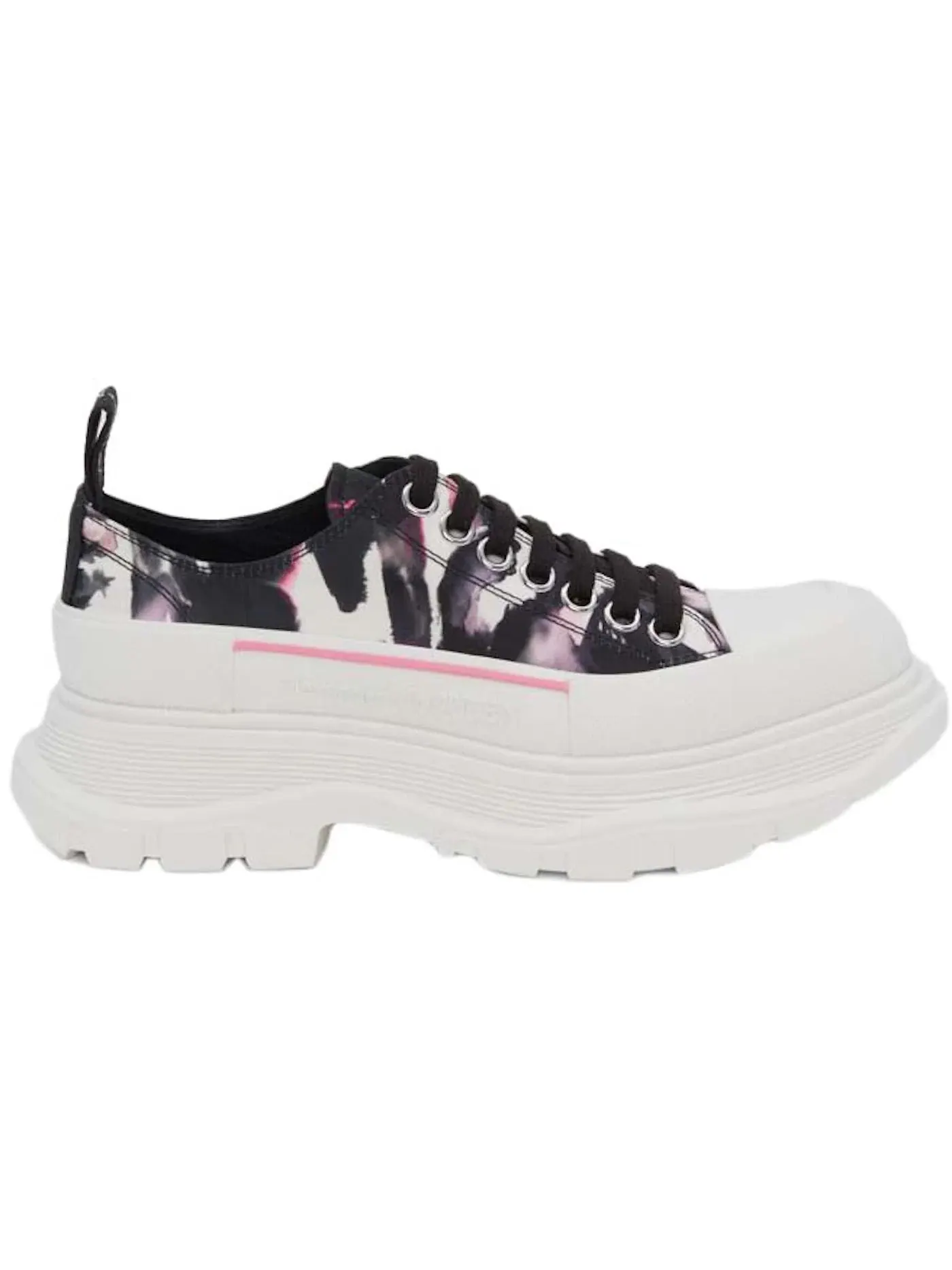 Женские кроссовки с принтом Alexander McQueen Watercolour Graffiti Tread Slick Alexander McQueen — изображение 1 из 1