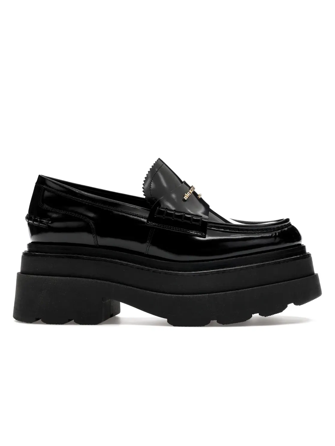 Женские лоферы на платформе Carter Alexander Wang — изображение 1 из 4, черный