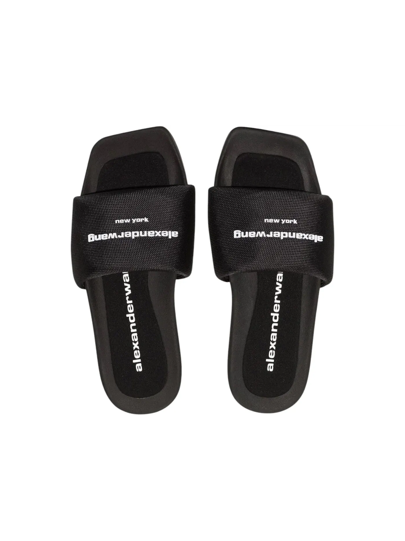 Женские шлепанцы Alexander Wang — изображение 2 из 2, черный