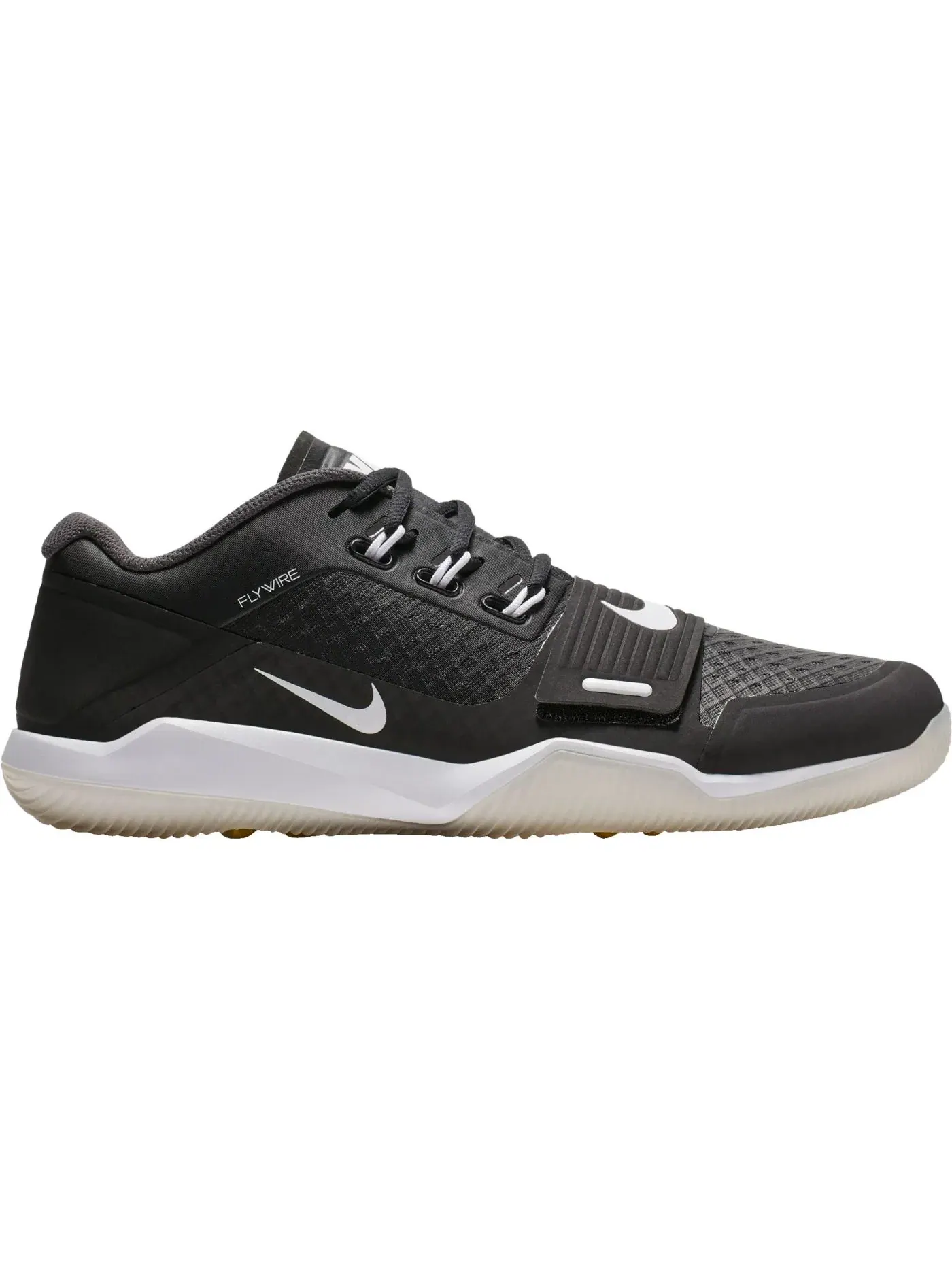 Мужские кроссовки для тренировок Nike Alpha Menace Turf Low Nike — изображение 1 из 1, черный белый