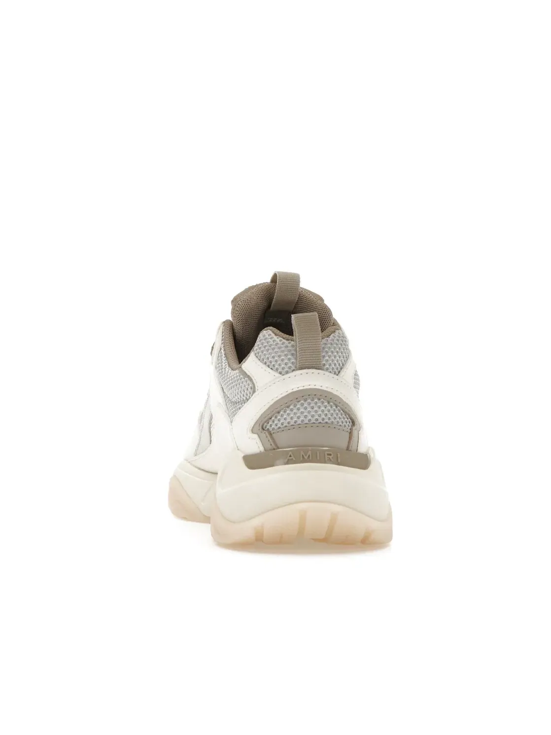 Мужские кроссовки с принтом AMIRI Bone Runner — изображение 4 из 4, белый светлый бежевый