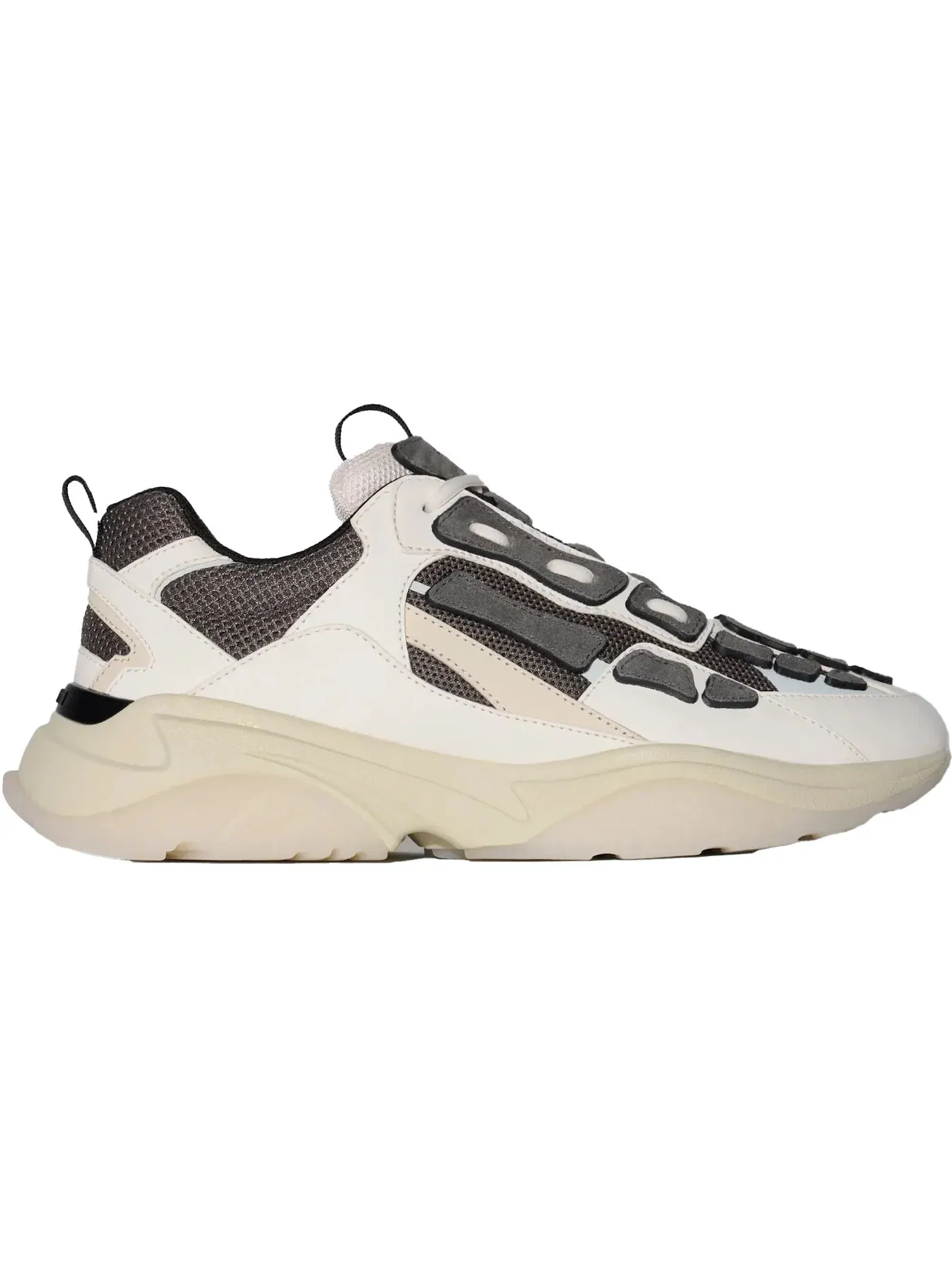 Мужские кроссовки с сетчатым верхом AMIRI Bone Runner — изображение 1 из 1, бежевый/серый