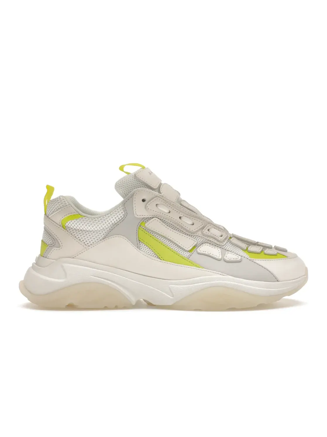 Мужские кроссовки с ремешками AMIRI Bone Runner AMIRI — изображение 1 из 4, белый/желтый