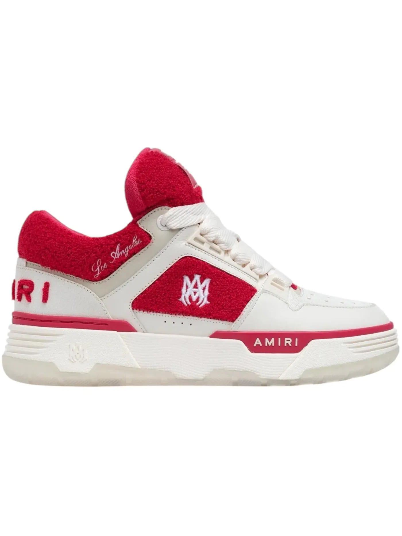 Мужские кроссовки AMIRI Ma-1 Varsity — изображение 1 из 1, белый/красный