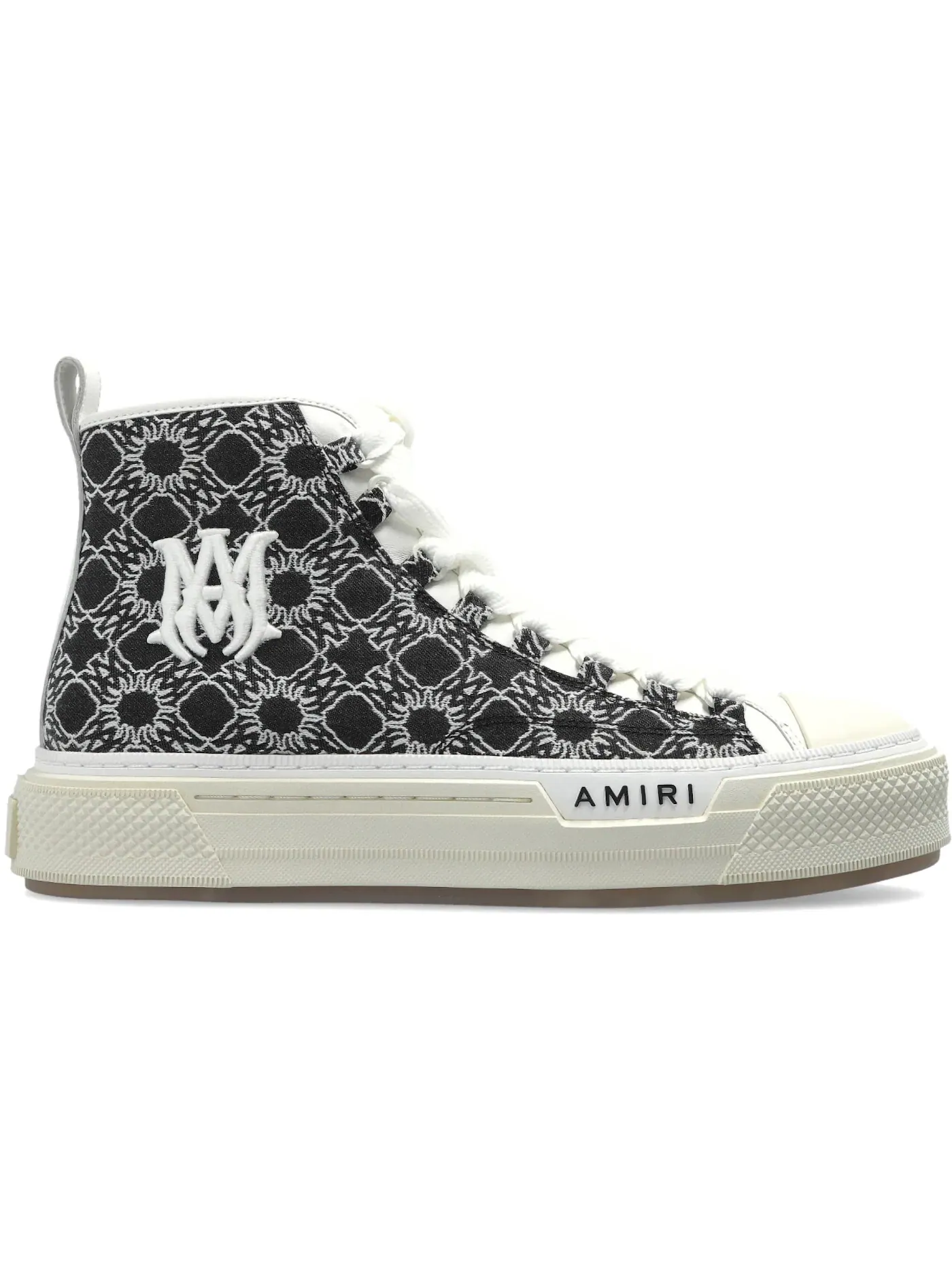 Мужские кроссовки высокие AMIRI MA Quad Court Hi AMIRI — изображение 1 из 1, черный