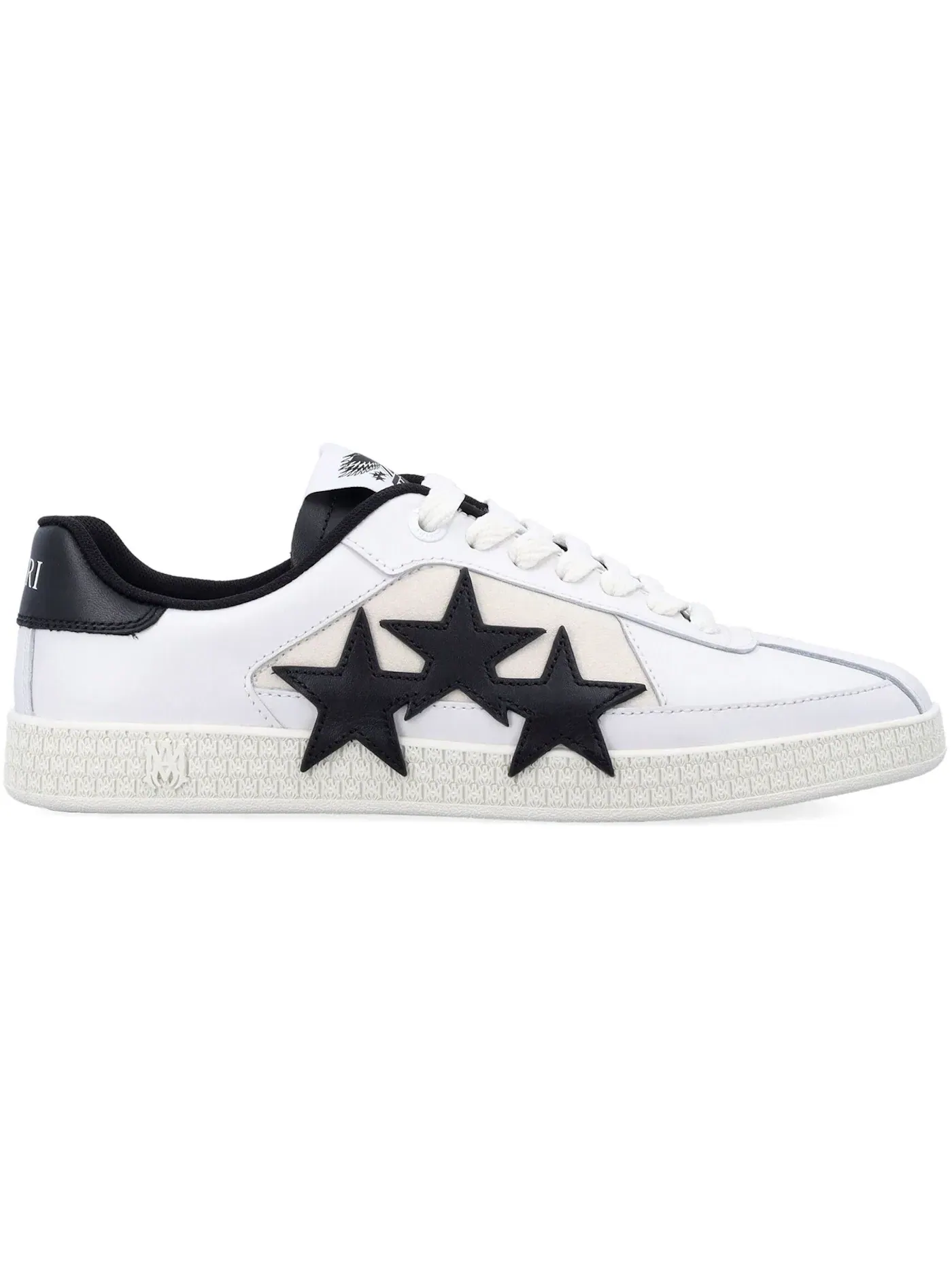 Мужские кроссовки с принтом AMIRI Pacific Stars AMIRI — изображение 1 из 1, белый/черный