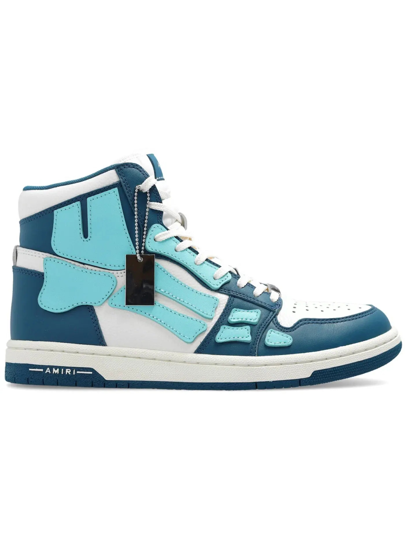 Женские кроссовки с высоким верхом AMIRI Skel Hi Top — изображение 1 из 1, синий