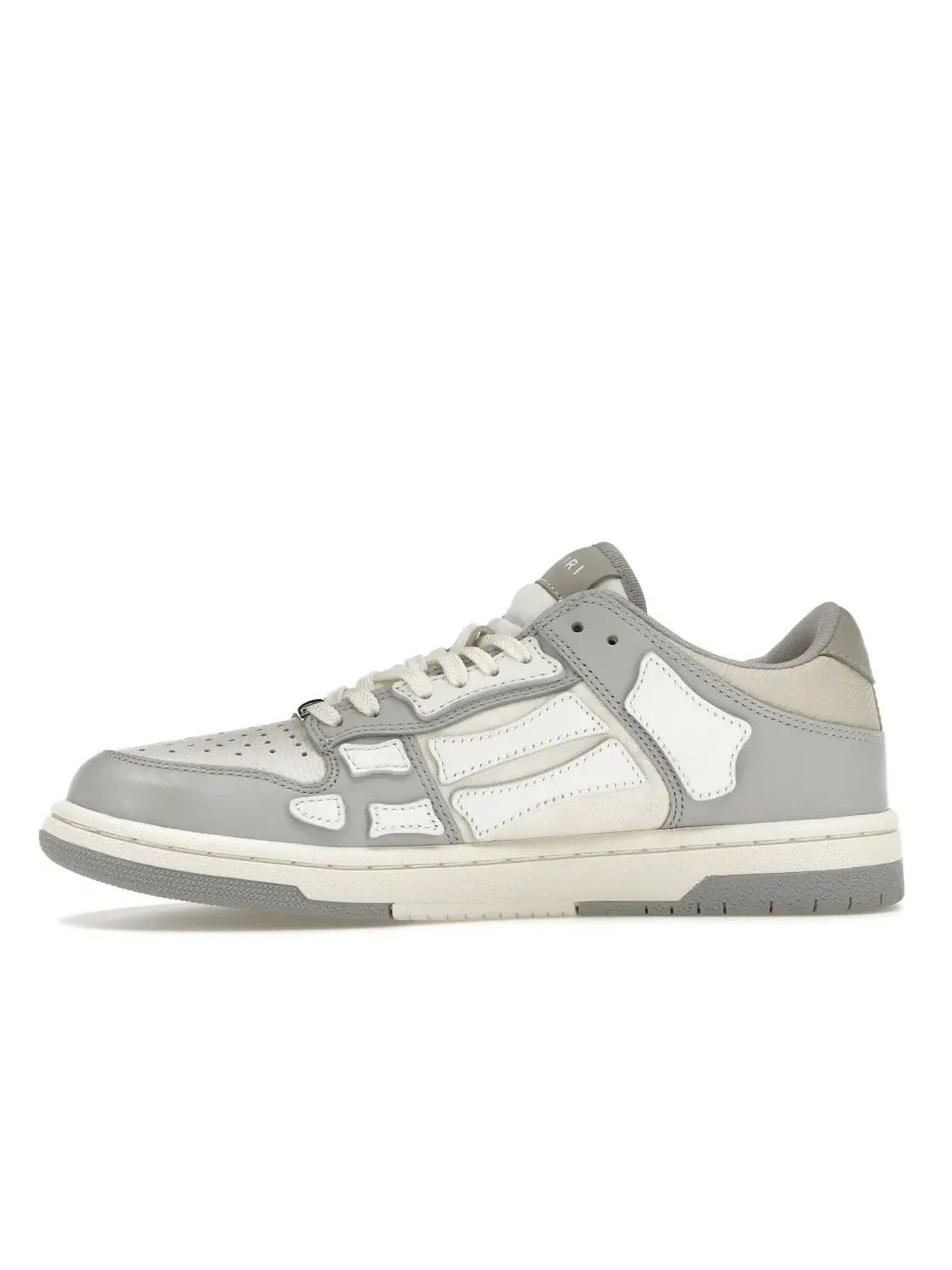 Мужские кроссовки с принтом скелета AMIRI Skel Low Top Low — изображение 3 из 4, серый