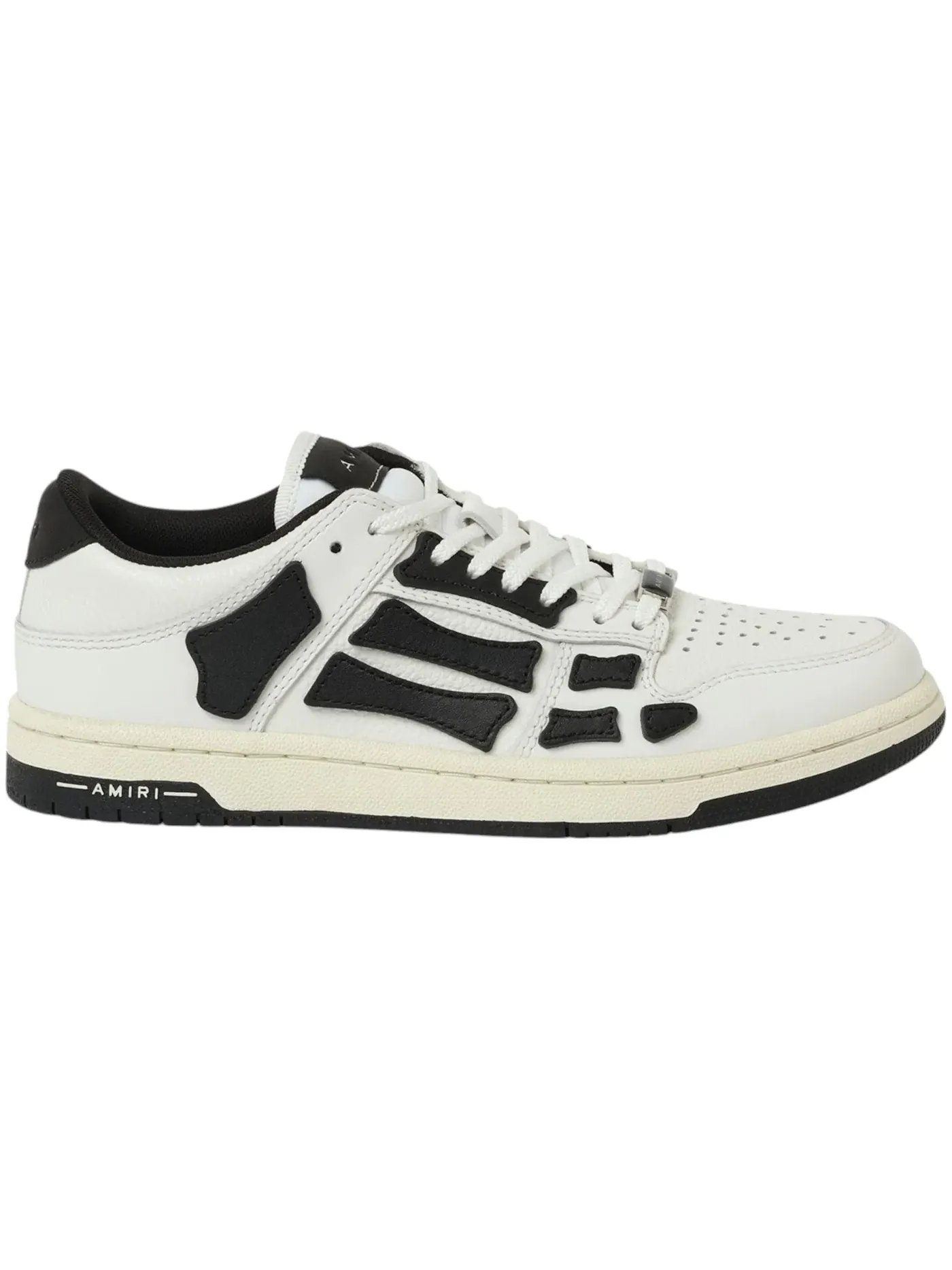 Женские кроссовки AMIRI Skel Top Low — изображение 1 из 1, белый черный