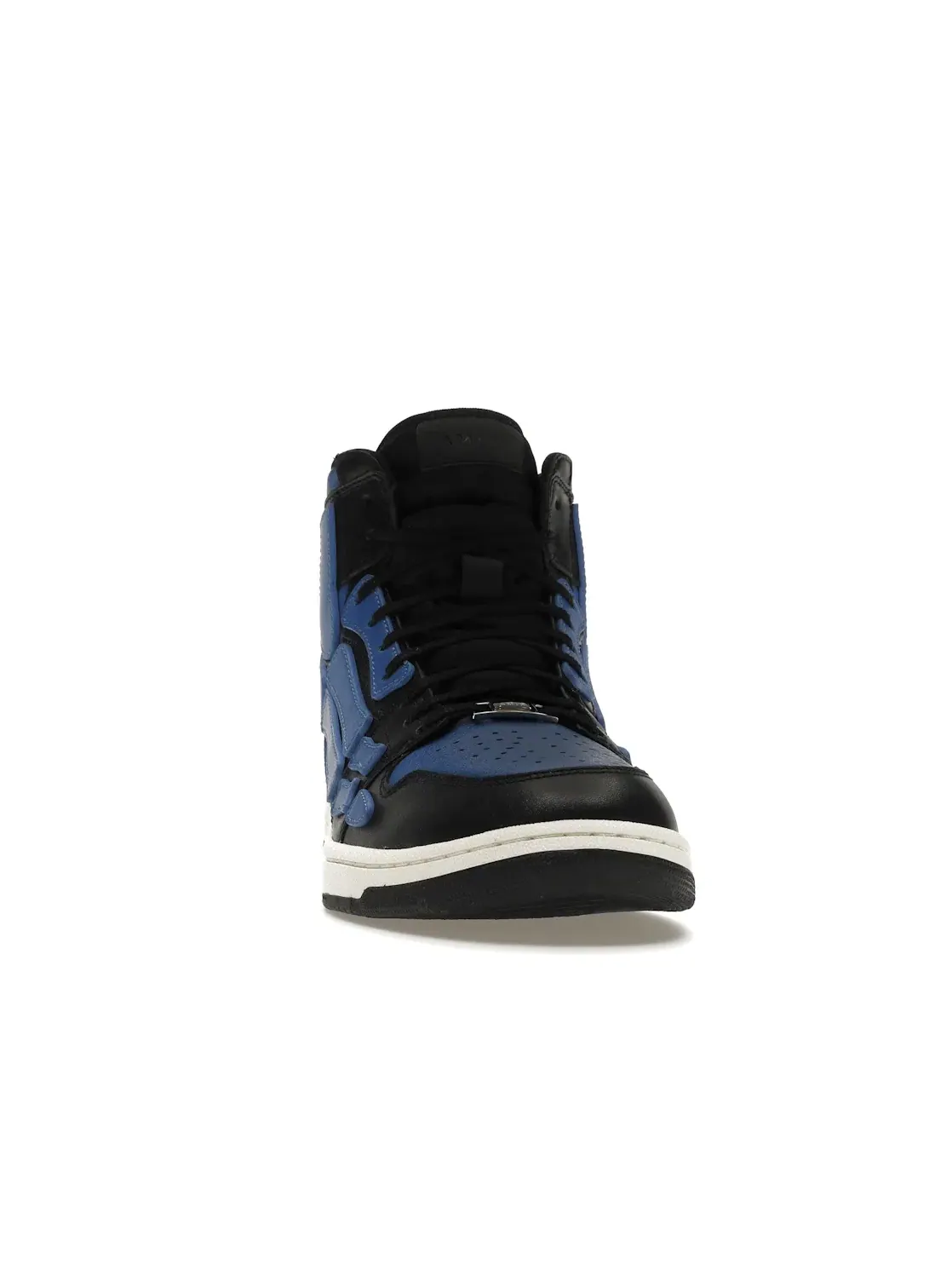 Мужские кроссовки с панельным дизайном AMIRI Skel Panelled High Top — изображение 2 из 4, черный/синий
