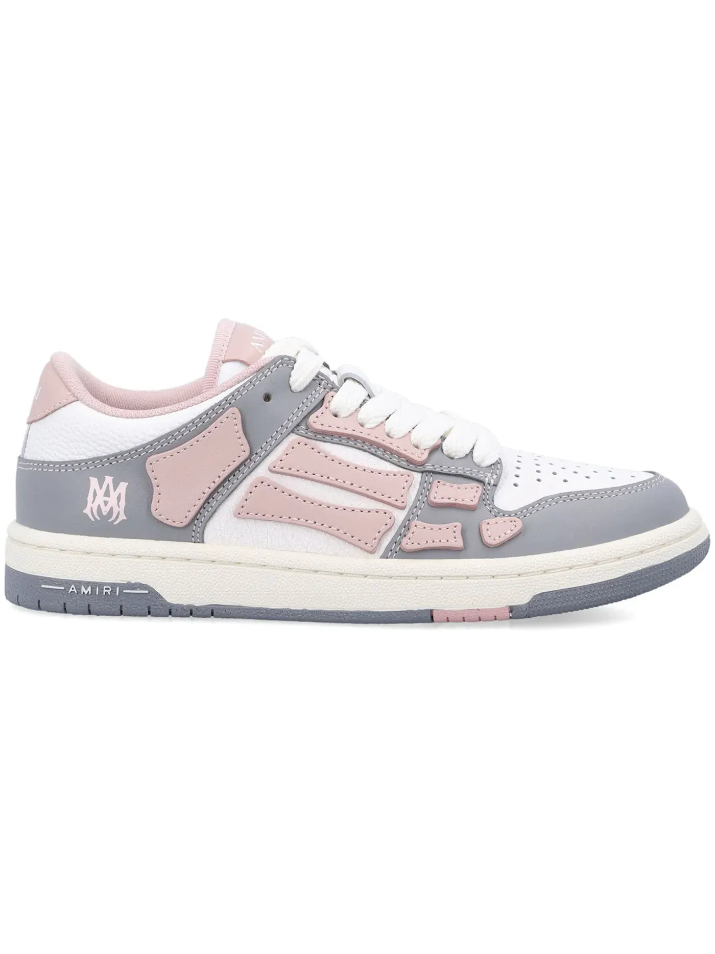 Женские кроссовки с принтом AMIRI Skel Top Low, Pale Peach — изображение 1 из 1