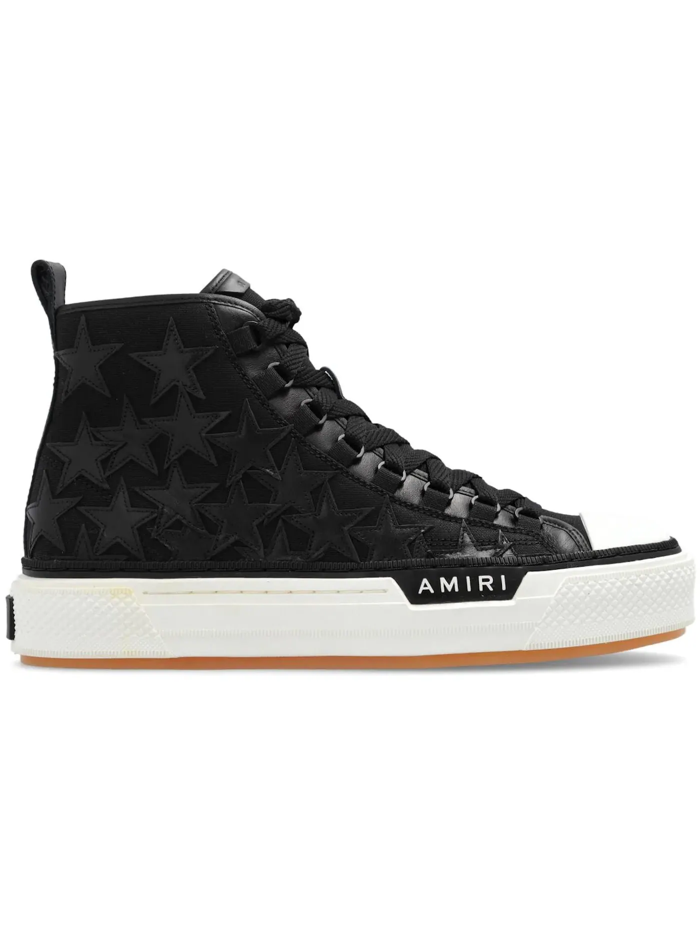 Мужские кроссовки с принтом AMIRI Stars Court High AMIRI — изображение 1 из 1, черный