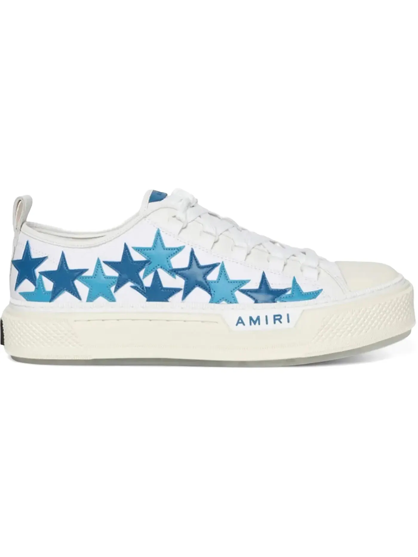Мужские кроссовки с принтом AMIRI Stars Court Low AMIRI — изображение 1 из 1, синий белый