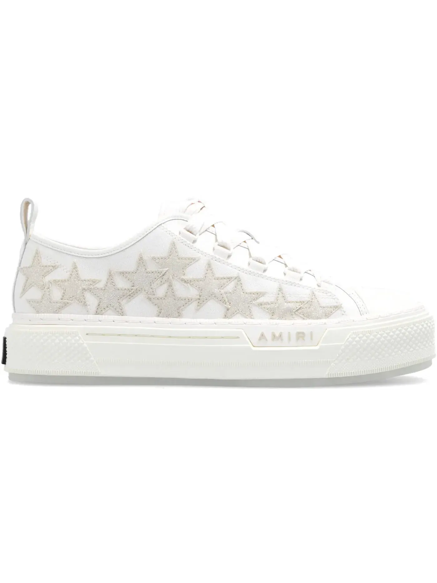 Женские кроссовки с принтом AMIRI Stars Court Low — изображение 1 из 1, белый