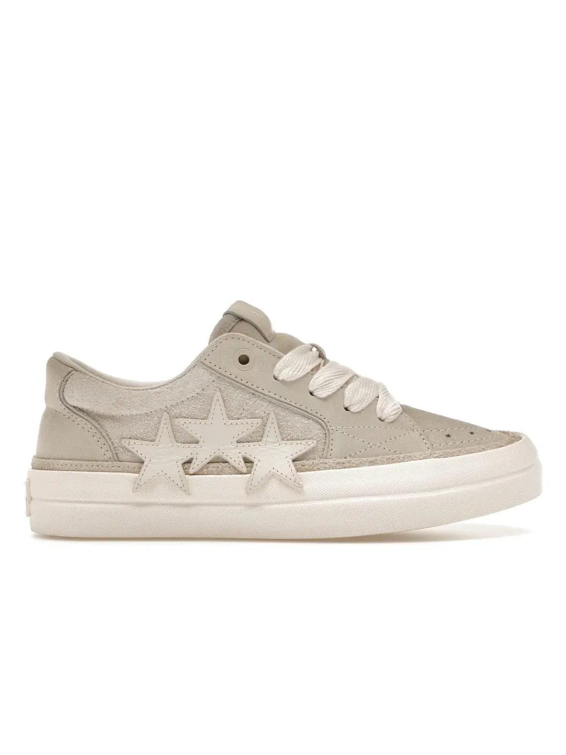 Мужские кроссовки кожаные Sunset Skate Low AMIRI, Alabaster Birch — изображение 1 из 4