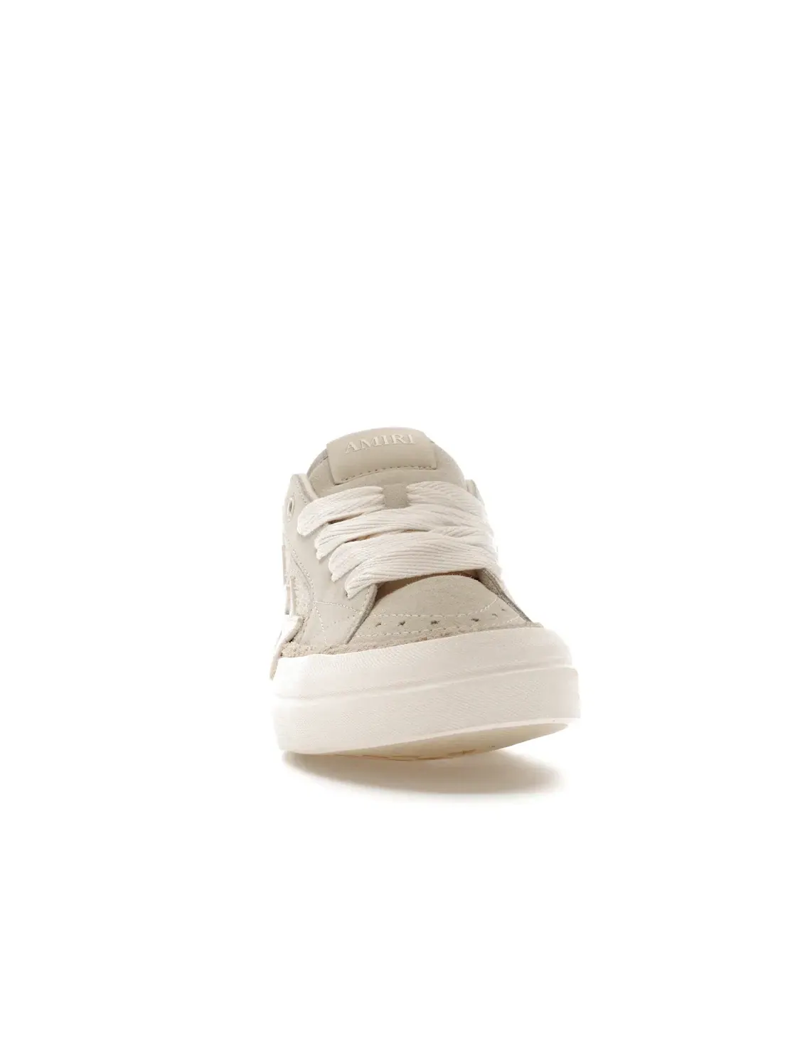 Мужские кроссовки кожаные Sunset Skate Low AMIRI, Alabaster Birch — изображение 2 из 4